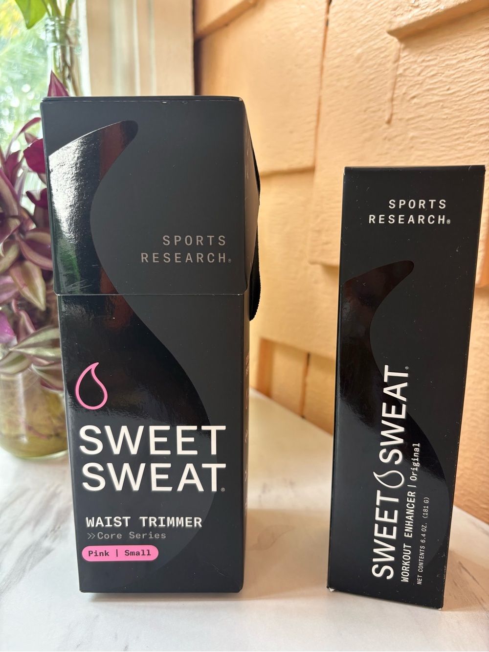 Sweet Sweat Gel (6.4oz) + Waist Trimmer (Small) Bundle